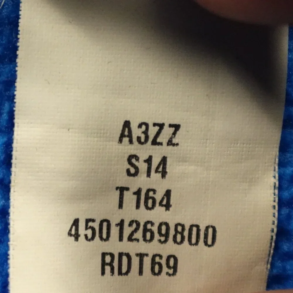 The North Face Fleece full zip jacket men's‎ XXL blue